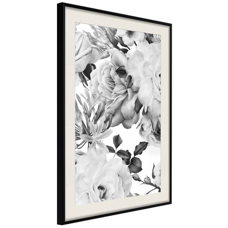 Plakat - Czarno-biała natura