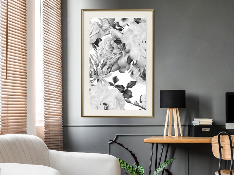 Plakat - Czarno-biała natura