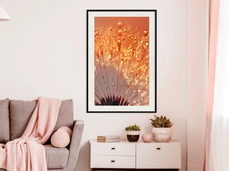 Plakat - Pomarańczowy powiew lata