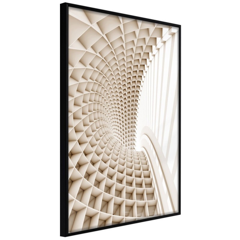 Plakat - Zakrzywiona biblioteka