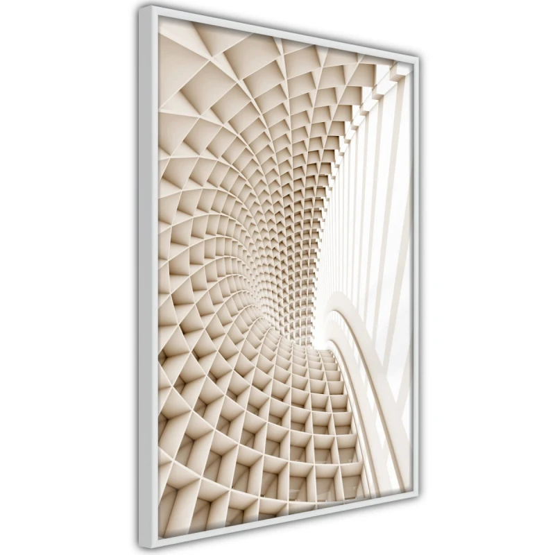 Plakat - Zakrzywiona biblioteka