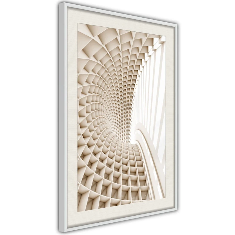 Plakat - Zakrzywiona biblioteka