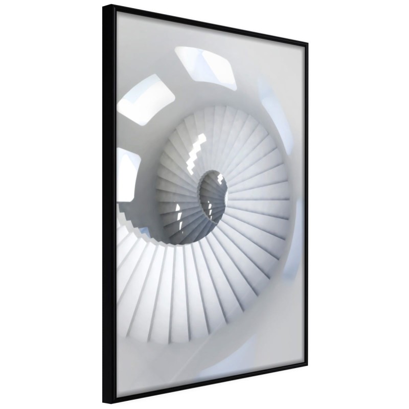 Plakat - Spiralne schody