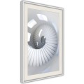 Plakat - Spiralne schody