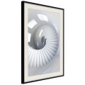 Plakat - Spiralne schody