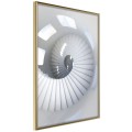 Plakat - Spiralne schody