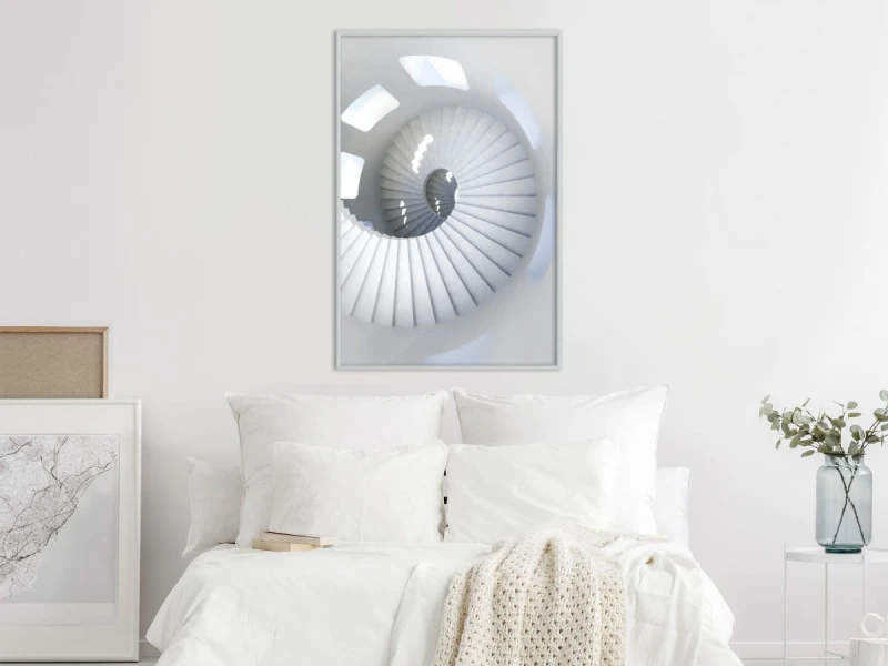 Plakat - Spiralne schody