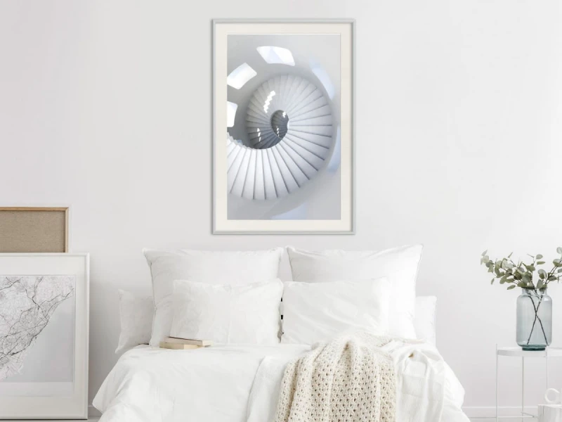 Plakat - Spiralne schody
