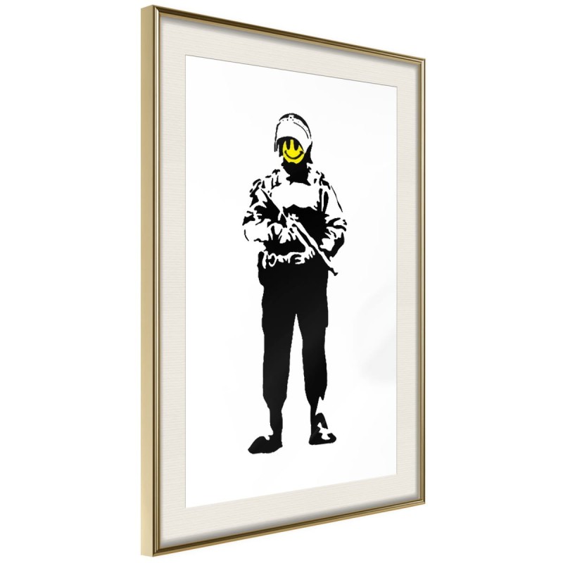 Plakat - Banksy: Smiling Copper