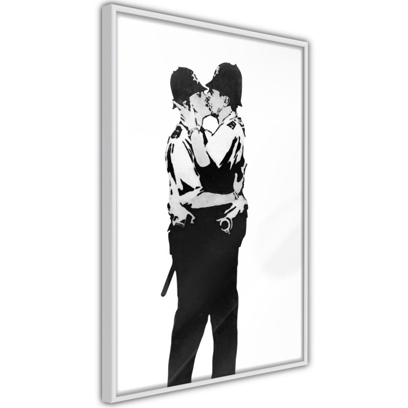 Plakat - Banksy: Kissing Coppers I