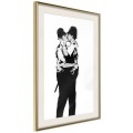 Plakat - Banksy: Kissing Coppers I