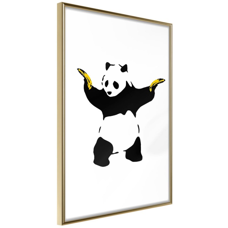 Plakat - Banksy: Panda With Guns