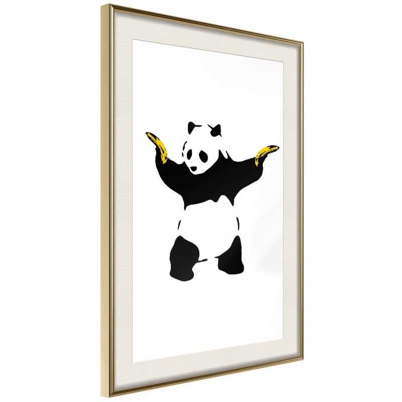 Plakat - Banksy: Panda With Guns