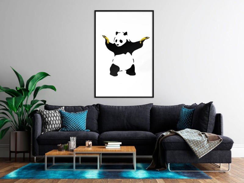 Plakat - Banksy: Panda With Guns