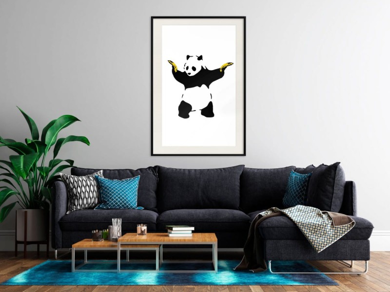 Plakat - Banksy: Panda With Guns