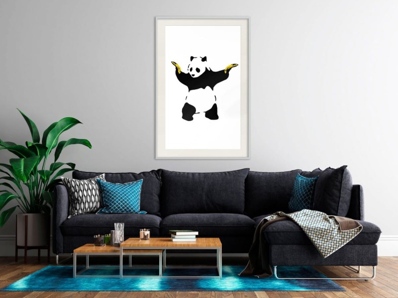 Plakat - Banksy: Panda With Guns