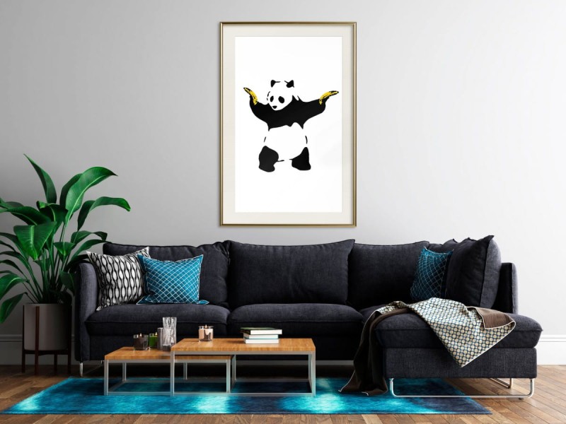 Plakat - Banksy: Panda With Guns