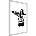 Plakat - Banksy: Mona Lisa with Bazooka II