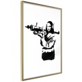 Plakat - Banksy: Mona Lisa with Bazooka II