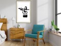 Plakat - Banksy: Mona Lisa with Bazooka II