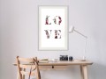 Plakat - Kwiatowe Love