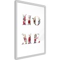 Plakat - Kwiatowe Home
