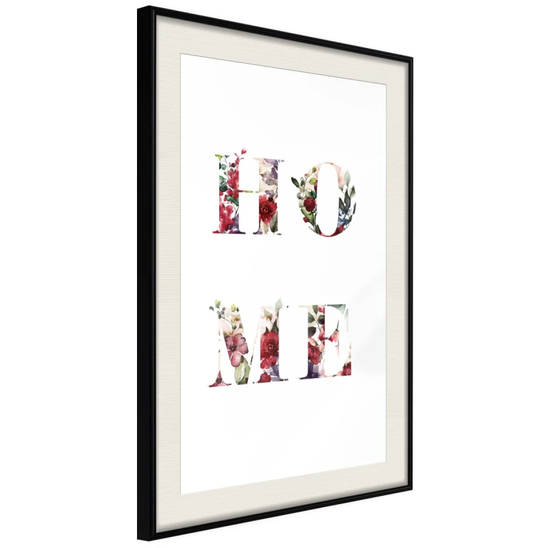 Plakat - Kwiatowe Home
