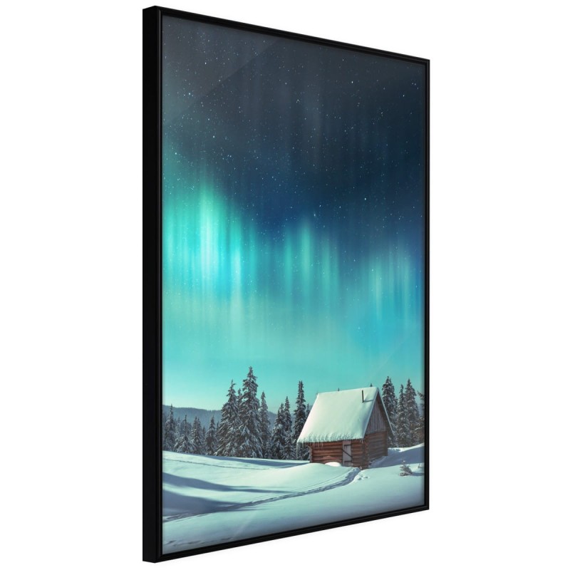 Plakat - Wieczór na Islandii