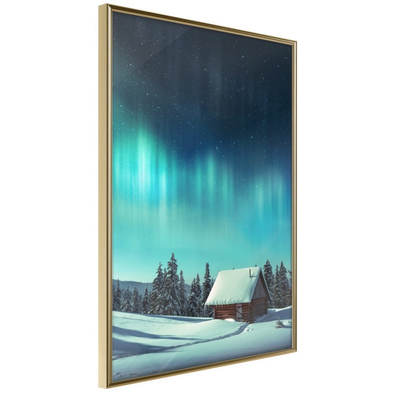 Plakat - Wieczór na Islandii