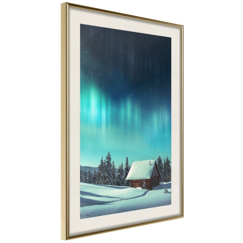 Plakat - Wieczór na Islandii