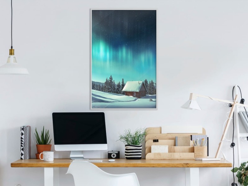Plakat - Wieczór na Islandii