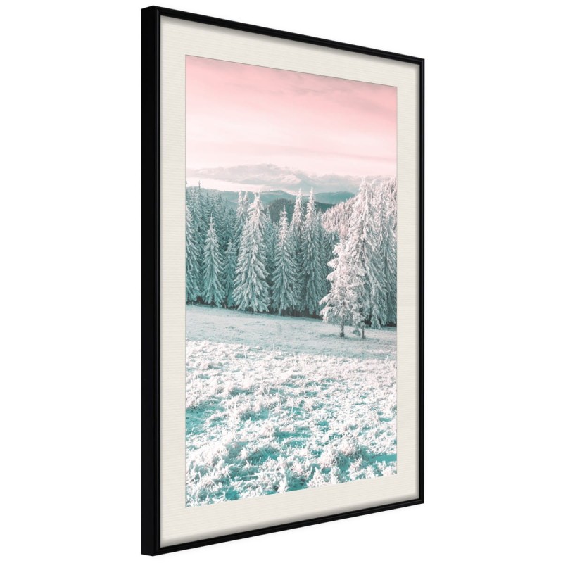Plakat - Mroźny krajobraz