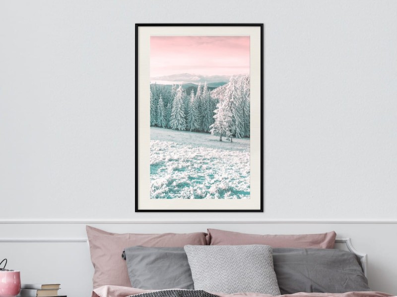 Plakat - Mroźny krajobraz