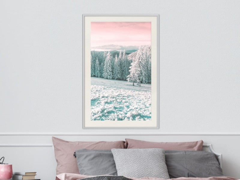 Plakat - Mroźny krajobraz