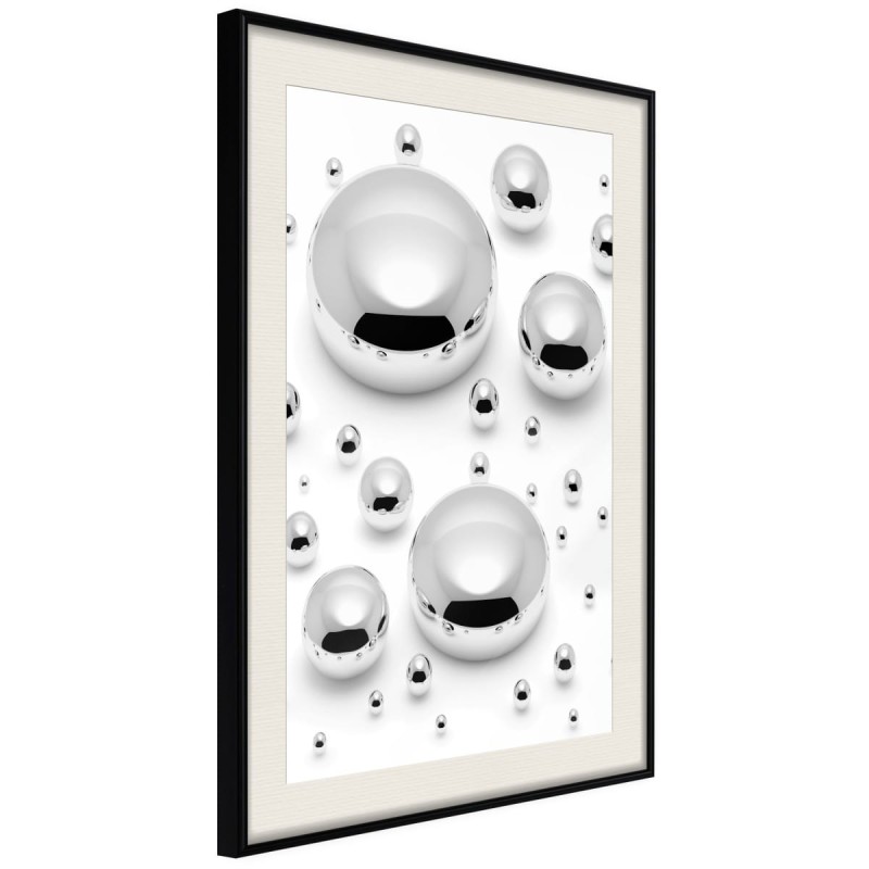 Plakat - Srebrne krople