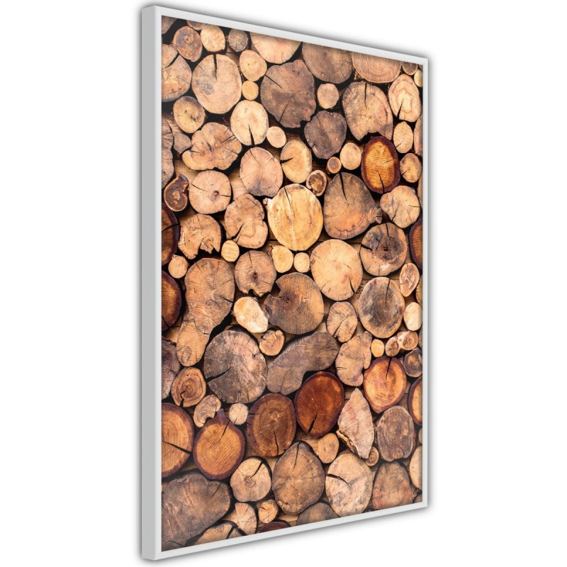 Plakat - Skład drewna