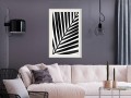 Plakat - Czarna palma