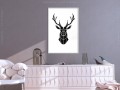 Plakat - Geometryczny jeleń
