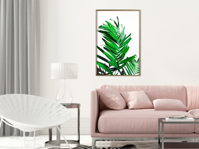 Plakat - Szmaragdowa palma