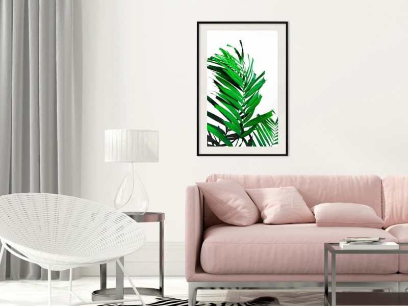 Plakat - Szmaragdowa palma