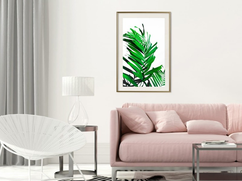 Plakat - Szmaragdowa palma