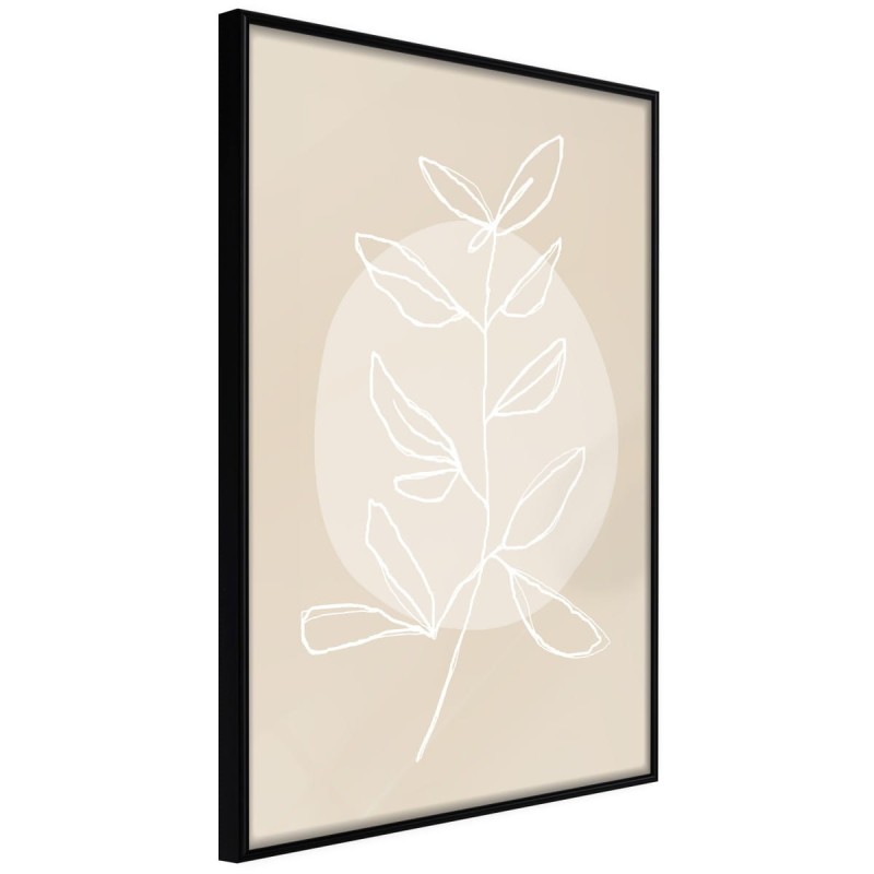 Plakat - Pastelowa roślina