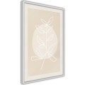 Plakat - Pastelowa roślina