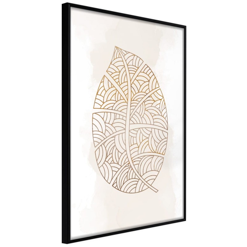 Plakat - Żyłki liścia