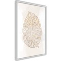 Plakat - Żyłki liścia
