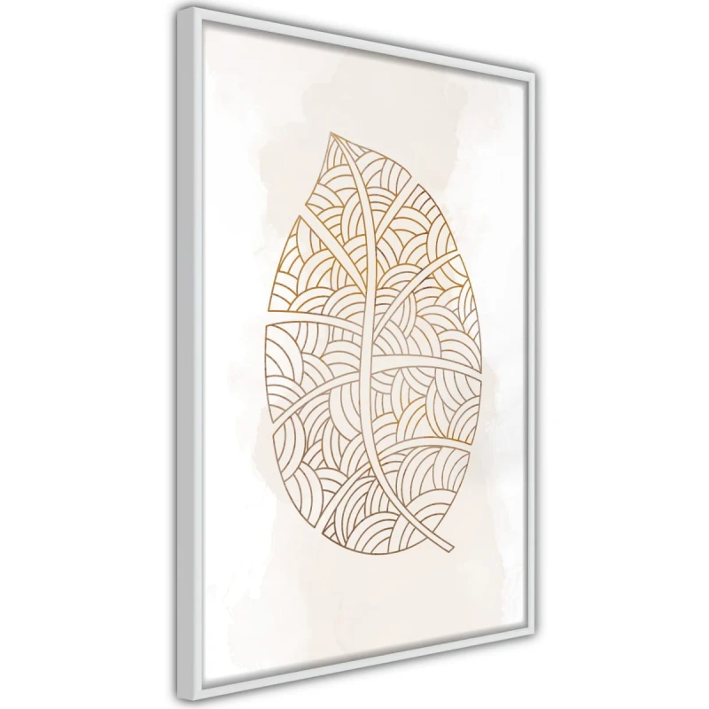 Plakat - Żyłki liścia