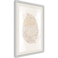 Plakat - Żyłki liścia