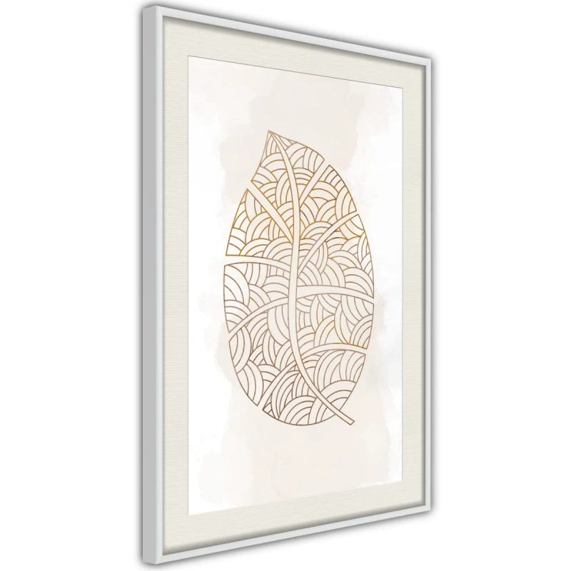 Plakat - Żyłki liścia
