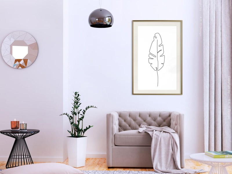 Plakat - Narysowane jedną linią