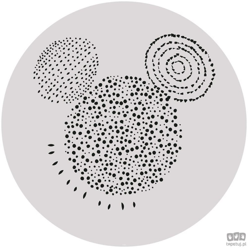 Fototapeta Mickey Stipple Art DD1-040
